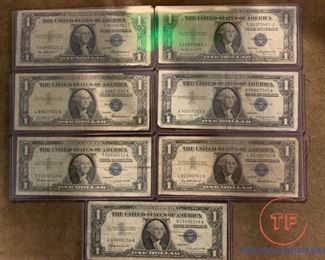 $1 Silver Certificates