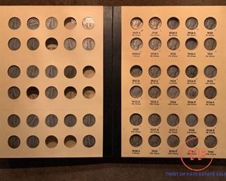 MERCURY HEAD DIMES - Library of Coins Volume 10 / 1916 - 1945 - 69 Dimes