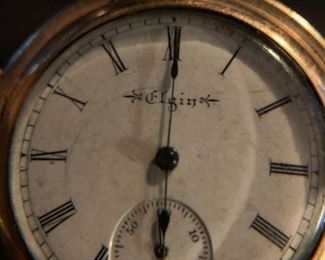 1900 ELGIN 0s 17 Jewel Pocket Watch