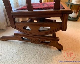 Antique EASTLAKE Rocker / Glider Chair
