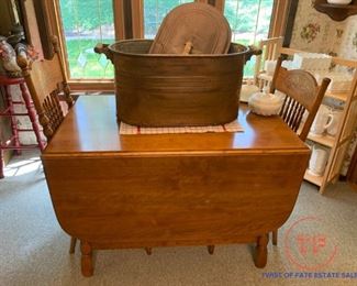 Duncan Style Drop Leaf Table