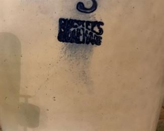 Buckey's Stoneware #3 Crock