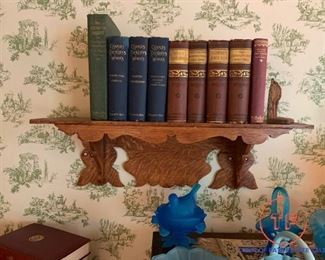 Antique Eastlake Clock Shelf