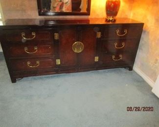 Dresser matches bed and night stand. 