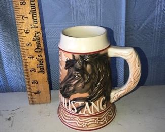 Tom O'Brien American Animal Series The Mustang Stein 2001 Made By Ceramarte  $7.00