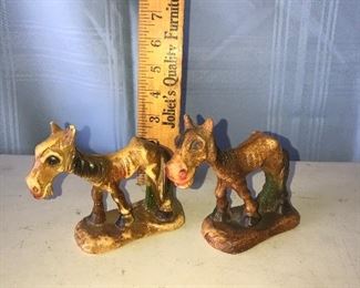 Two composite horses $10.00 for both