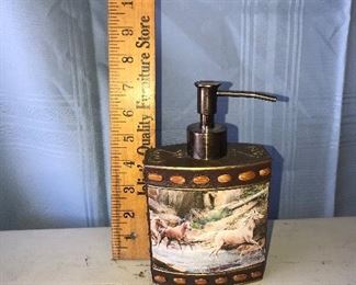Horse themed pump for soap $7.00