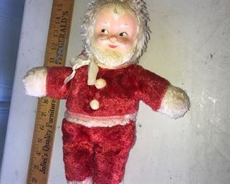 Rubber Face Vintage Santa $16.00
