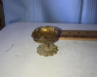 Antique small pedestal bowl $25.00