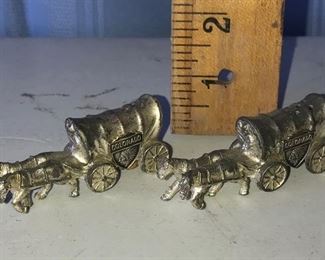 Stage coach salt and pepper shakers $4.00 for the set