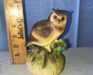 Owl Music Box, plays nicely $8.00