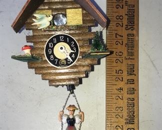Vintage Cuckoo Clock $25.00 