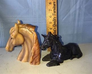 One horse and one unicorn candles $6.00 for both
