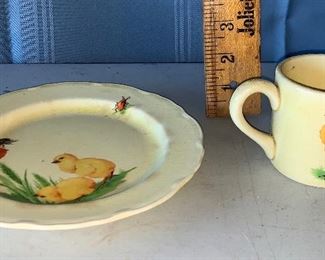 Adorable Chicks Plate and Cup $10.00