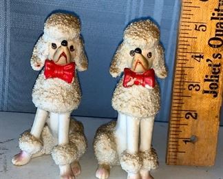 Two Poodle Set $8.00
