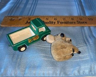 Tootsietoy truck and clip on Koala $5.00 for both