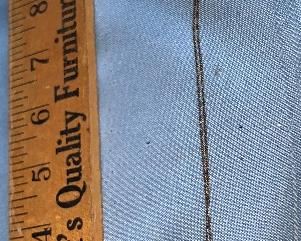 Sterling silver necklace and pendant $14.00