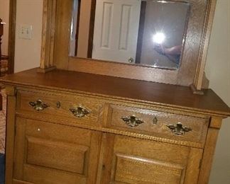 Vintage Oak Buffet