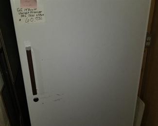 GE 14.8 cubic ft. Upright Freezer