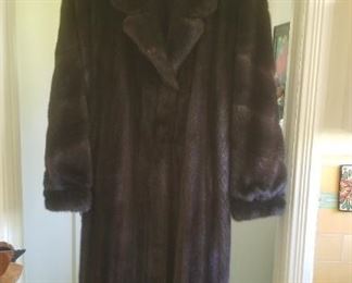 Full length sable coat