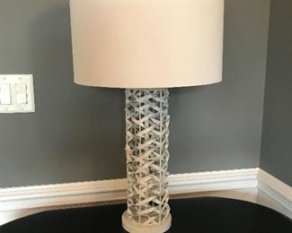 Modern white lamp