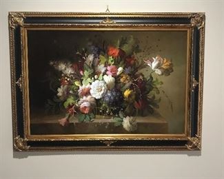 Painted floral