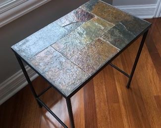 Tiled end table
