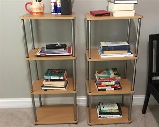2 of 3 shelving units