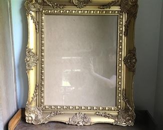 Ornate gold frame
