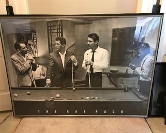 Iconic Rat Pack wall art