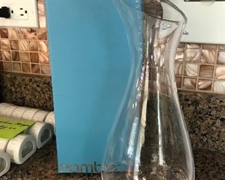 Nambe wine decanter