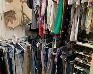 Master Closet: Women's clothing in 1X, 2X, and some 3X.  Some swimwear.