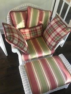 Sunroom Chair Ottoman