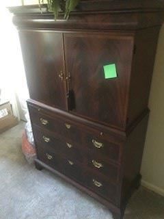 VTG Dresser w/writing table extension                            
      ===> $1,200/OBO                                                                               Dimensions: 42" W x 65.5" H x 19" D