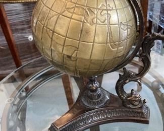 "Old World Globe" by BARD ===> $60 (Brass) 