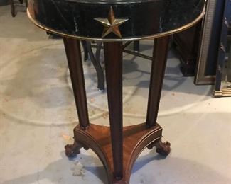 Maitland-Smith Plant stand             ===> $350                                   Dimensions: 30” H x 15” Diameter