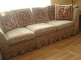 Another matching sofa downstairs