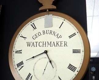 Geo. Burnap 26" Battery Operated Wall Clock