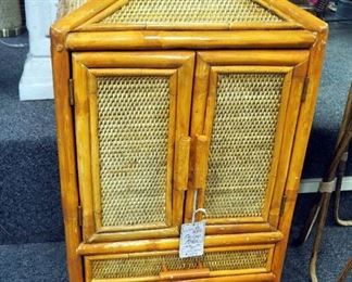 Wicker Willow 2-Drawer Wall Cabinet, 30" x 16" x 11"