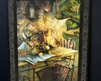 Framed Taylor Print, 39.5" x 31.5"