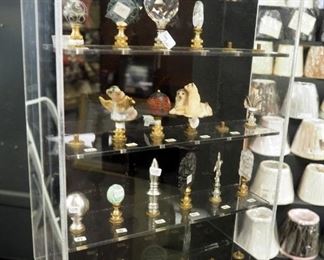 Finial Assortment, Qty 17, Various Styles