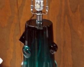 Pacific Coast Lighting 28" Contemporary Bubble Glass Table Lamp