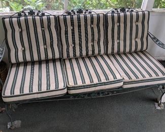 Vintage Metal Patio Furniture(Floral Design)