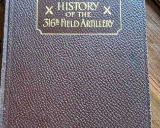 History of the 316th Field Artillery(WW1 Unit History) 