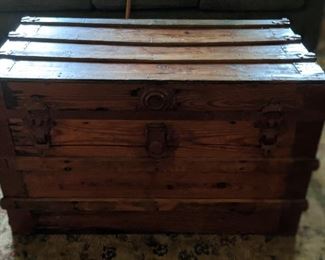 Second Antique Steamer Trunk