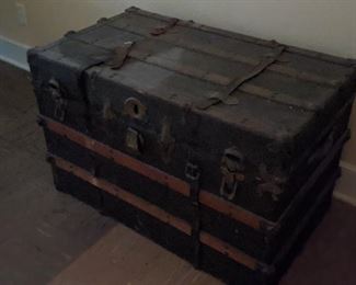 Antique Steamer Trunk