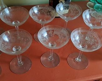 Elegant Crystal Stemware 