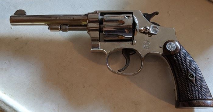 1914 Smith & Wesson 32 Long Hand Ejector Revolver(Permit or Copy of  CCW Required for Purchase)