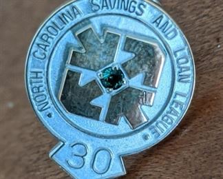 N.C. Savings and Loan League Service Pins