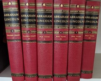 Abraham Lincoln Library by Carl Sandburg